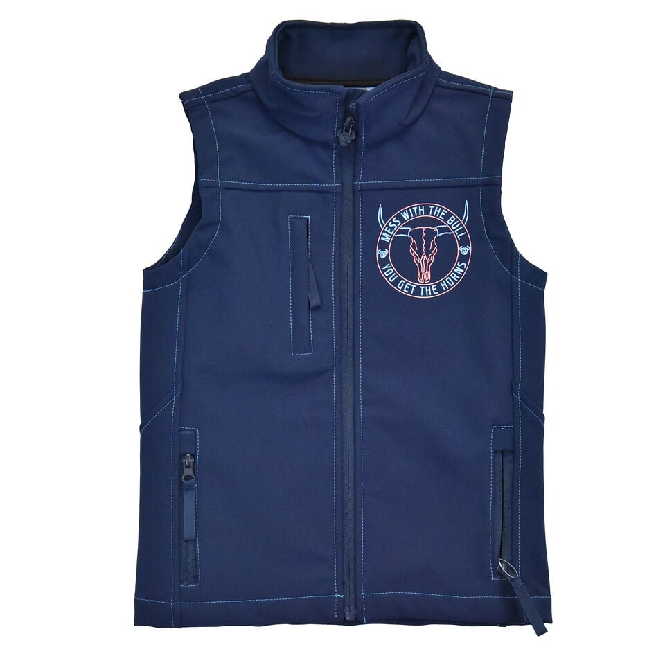 Cowboy Hardware Boy's Mess With The Bull Vest