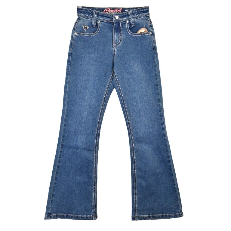 Cowboy Hardware Girl's Boot Stitch Jean
