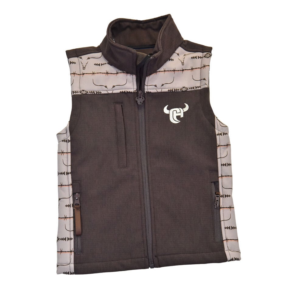 Cowboy Hardware Toddler Boy's Ghost Aztec ST-Shirtr Vest