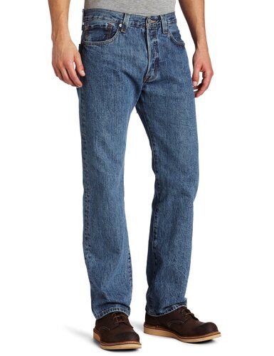 Levi's Men's Original 501 Jean in Medium Stonewash