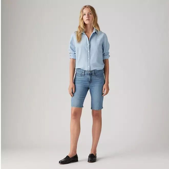 Levi's Women's Shaping Bermuda Shorts