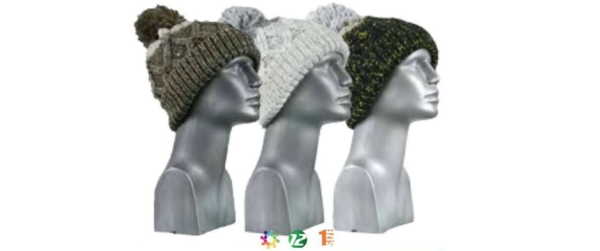 Grand Sierra Woman's Sequin & Lurex Cuff Hat Assorted Colors
