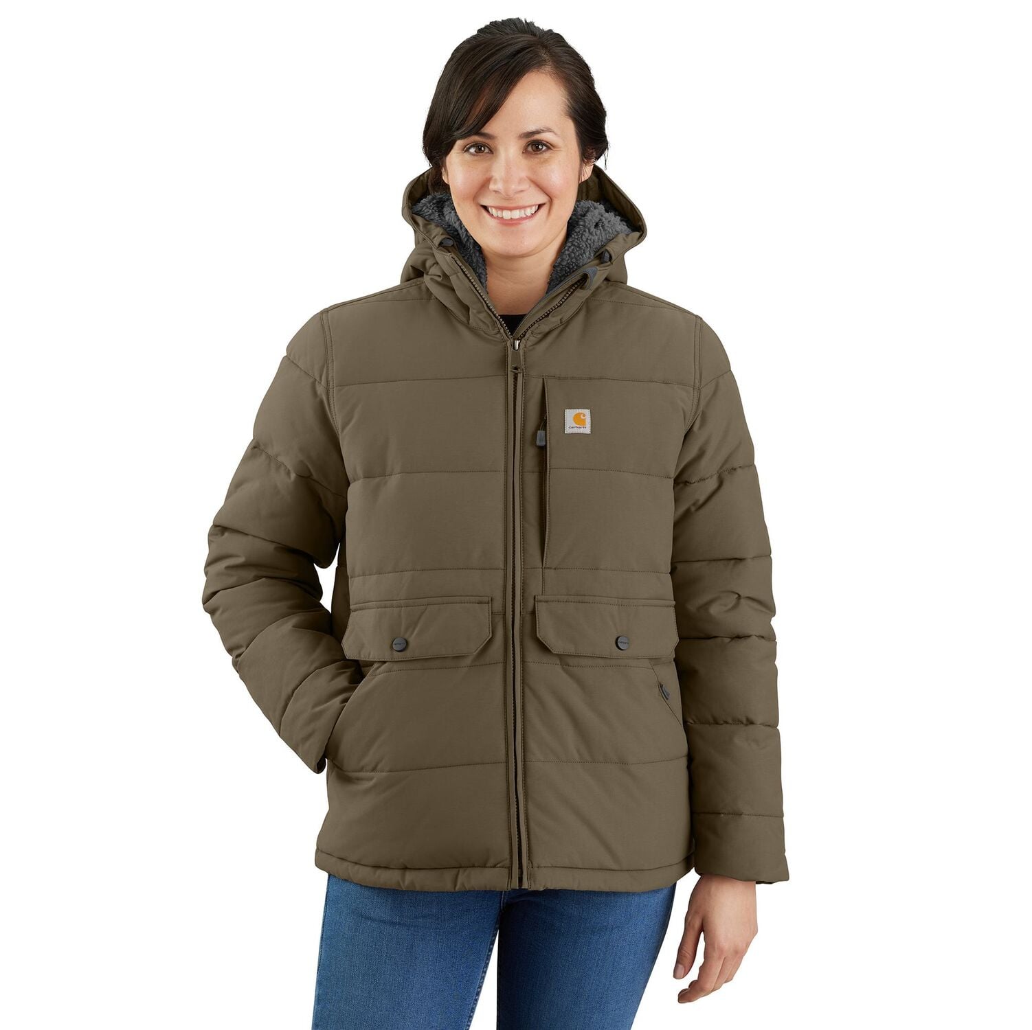 Carhartt Women's Montana Sherpa Lined Puffer Jacket