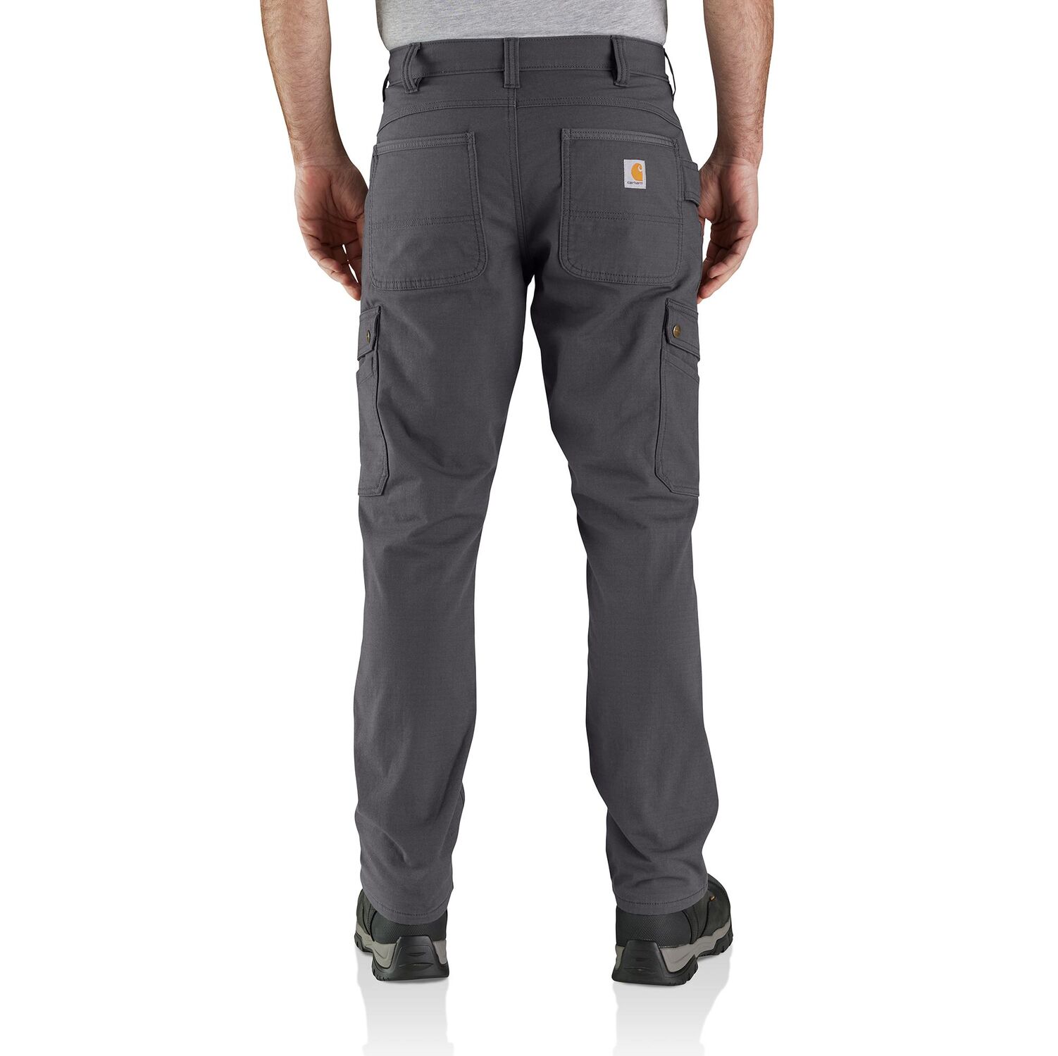 Carhartt Men's Rugged Flex Relaxed Fit Ripstop Cargo Fleece-Lined Work Pant 