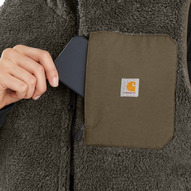 Carhartt Women's Montana Insulated Reversible Puffer Vets in Black