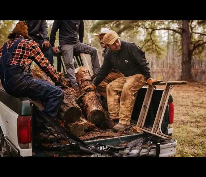 Carhartt Men's Relaxed Fit Rugged Flex Flex Canvas Utility Double-Knee Pant 