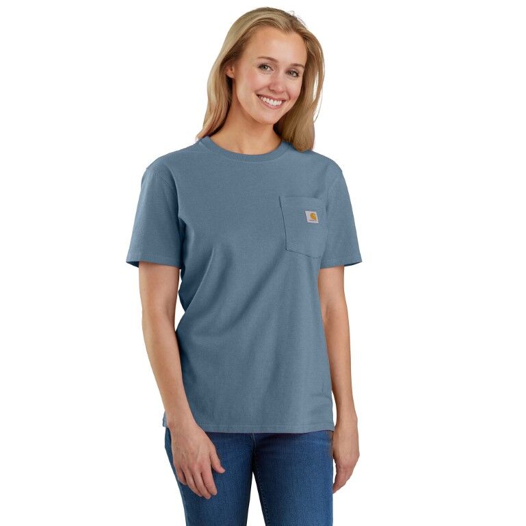 Carhartt Women's Loose Fit Heavyweight Short Sleeve Pocket T-Shirt