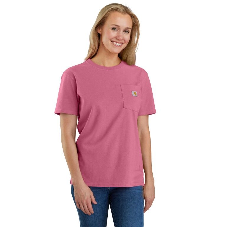 Carhartt Women's Loose Fit Heavyweight Short Sleeve Pocket T-Shirt