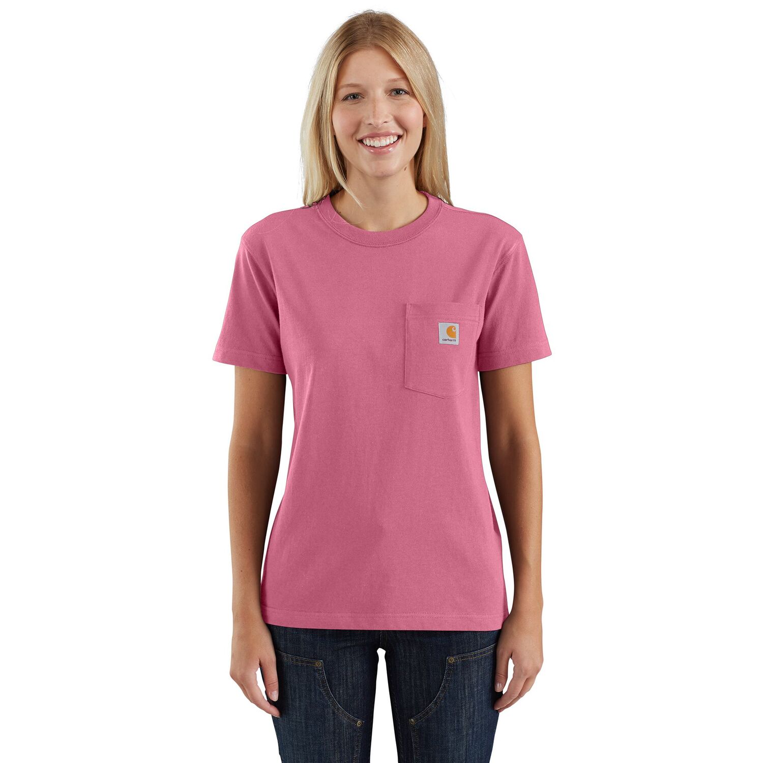Carhartt Women's Loose Fit Heavyweight Short Sleeve Pocket T-Shirt