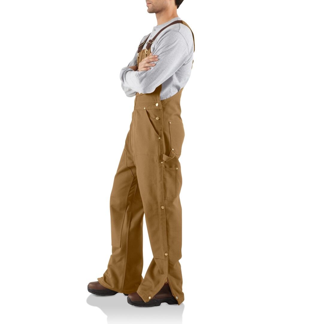 Carhartt Men's Loose Fit Firm Duck Bib Overall 