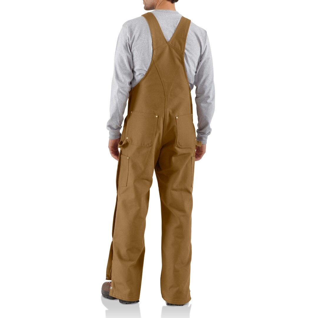 Carhartt Men's Loose Fit Firm Duck Bib Overall 