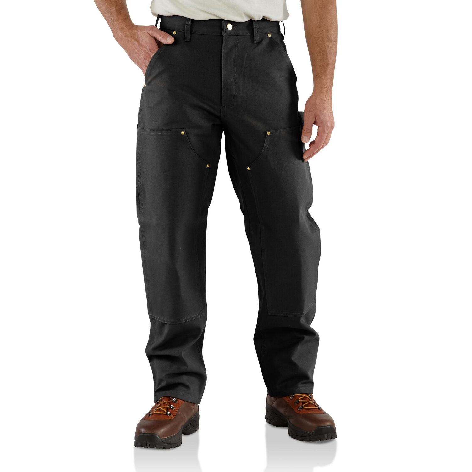 Carhartt Men's B01 Loose Fit Firm Duck Double-Front Utility Work Pant