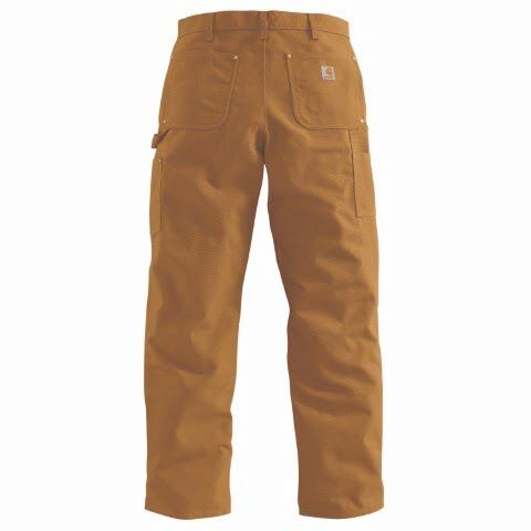 Carhartt Men's B01 Loose Fit Firm Duck Double-Front Utility Work Pant