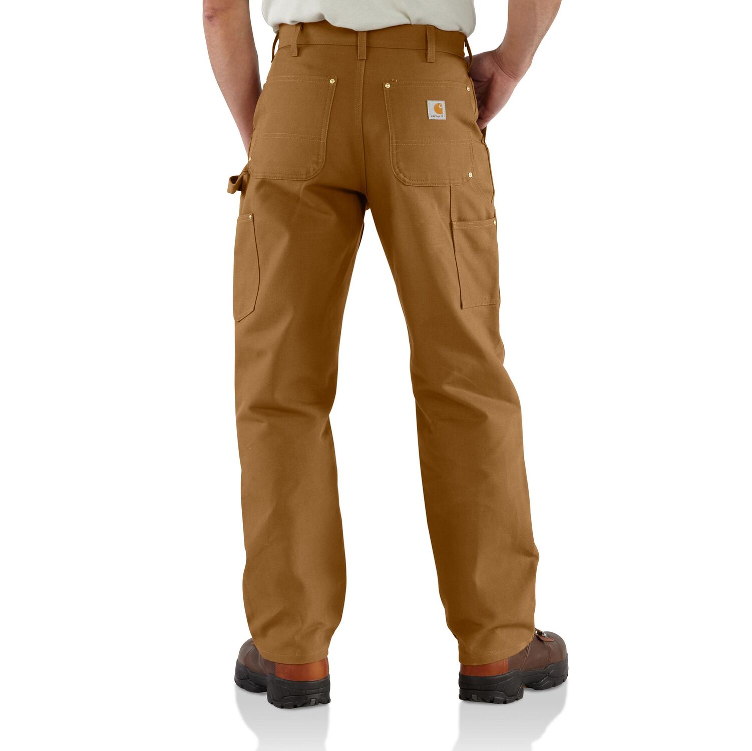 Carhartt Men's B01 Loose Fit Firm Duck Double-Front Utility Work Pant