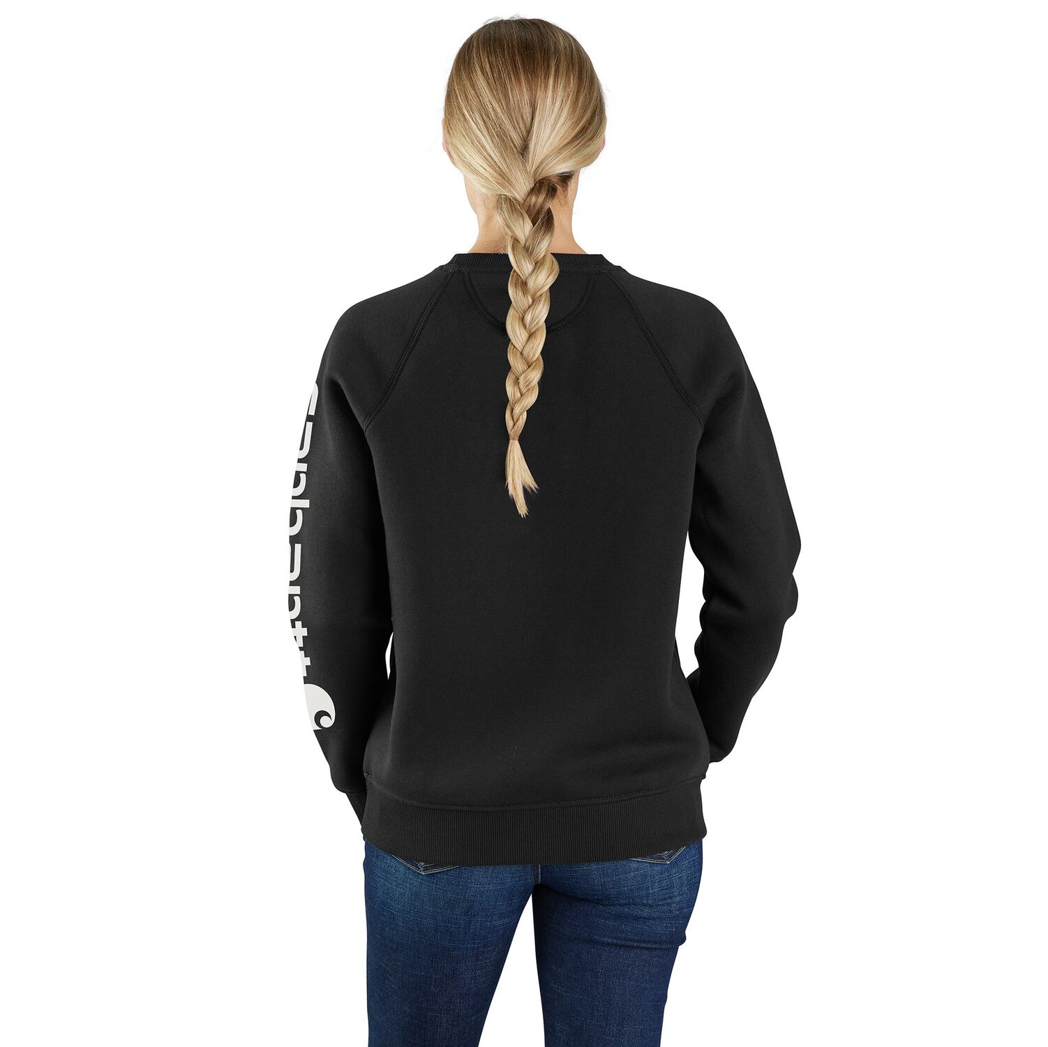 Carhartt Women's Relaxed Fit Midweight Graphic Crewneck Sweatshirt