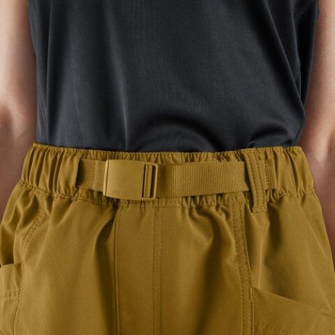 Carhartt Women's Force Sun Defender Loose Fit Lightweight Work Short in Golden Grass