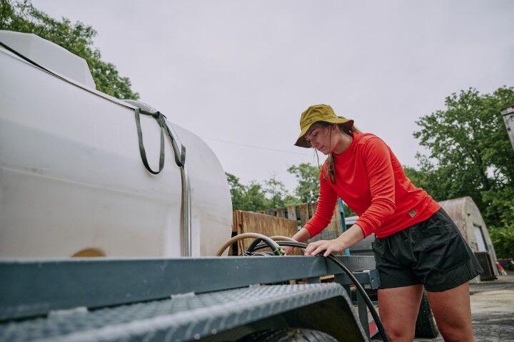 Carhartt Women's Force Sun Defender Loose Fit Lightweight Work Short in Black