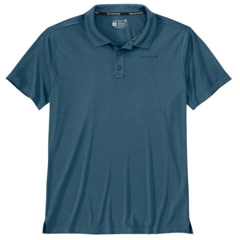 Carhartt Men's Force Sun Defender Relaxed Fit Lightweight Short Sleeve Polo