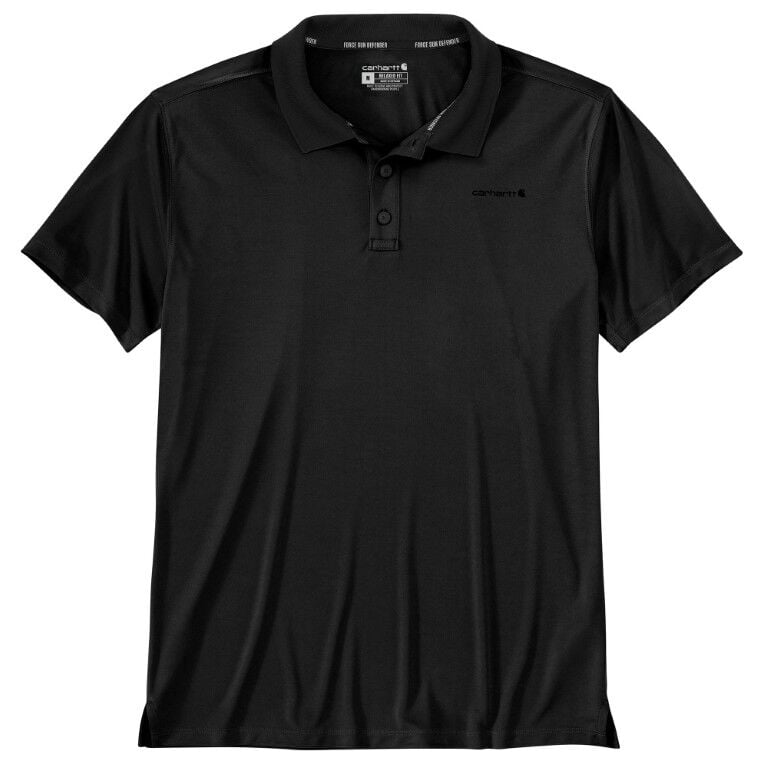 Carhartt Men's Force Sun Defender Relaxed Logo Polo