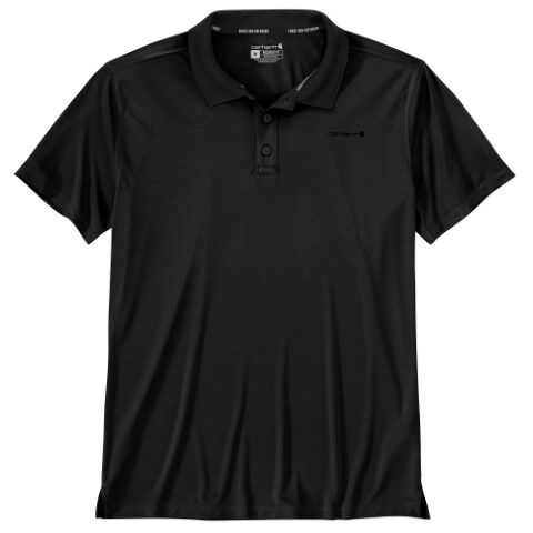 Carhartt Men's Force Sun Defender Relaxed Fit Lightweight Short Sleeve Polo