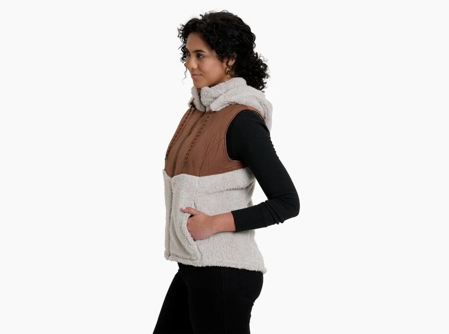 KUHL Women's Prima Flight Vest in Mocha