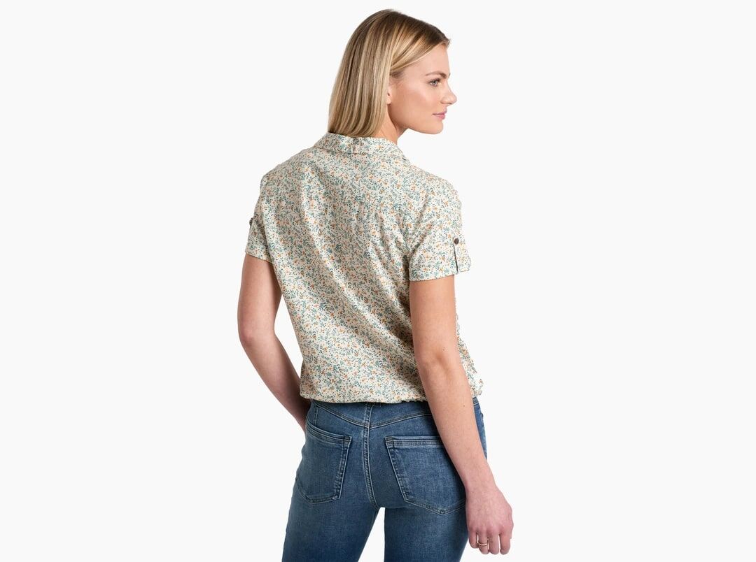 KUHL Women's Liliana Short Sleeve Button-Up Top