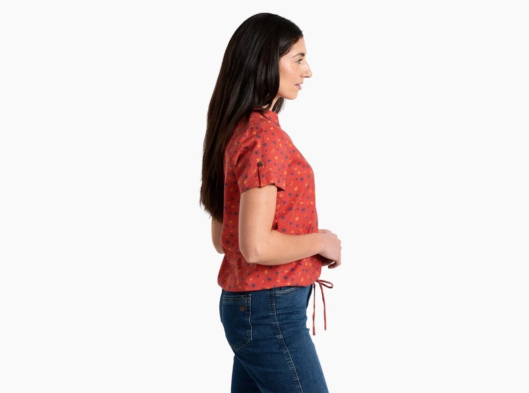 KUHL Women's Liliana Short Sleeve Button-Up Top