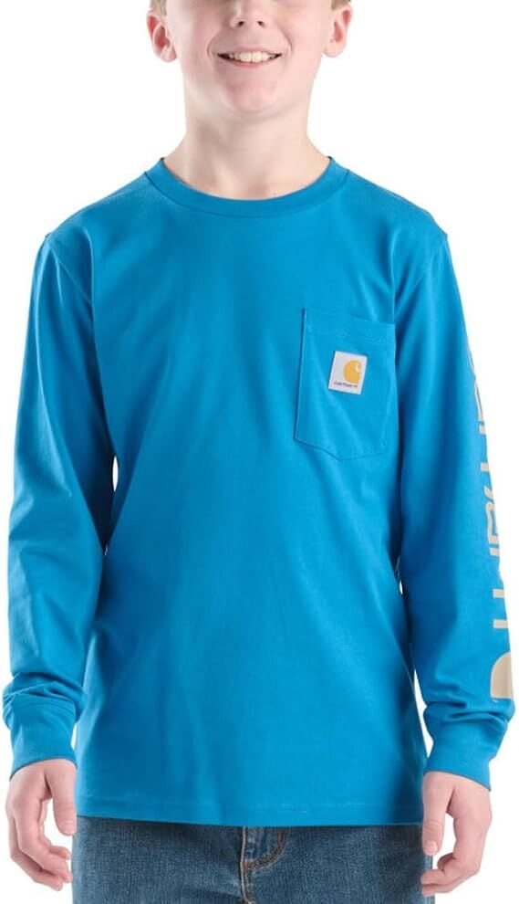 Carhartt Boy's Long Sleeve Graphic Pocket T-Shirt