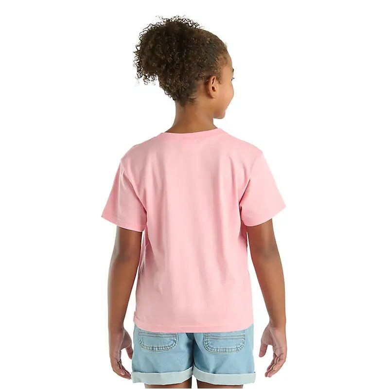 Carhartt Girl's Short Sleeve Dog T-Shirt in Pink