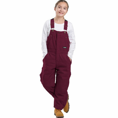 Berne Kids Insulated Overall in Plum