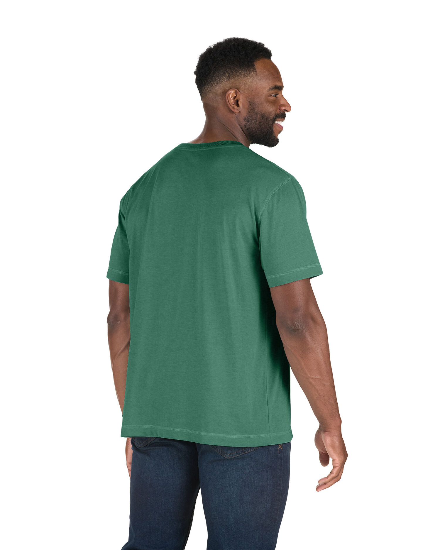Berne Men's Performance Short Sleeve Pocket Tee in Pine
