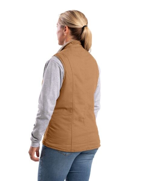 Berne Women's Sherpa Lined Softstone Duck Vest