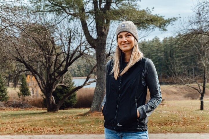 Berne Women's Highland Softshell Vest in Black