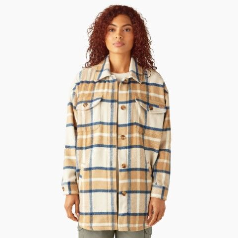 Dickies Women's Oversized Shirt Jacket