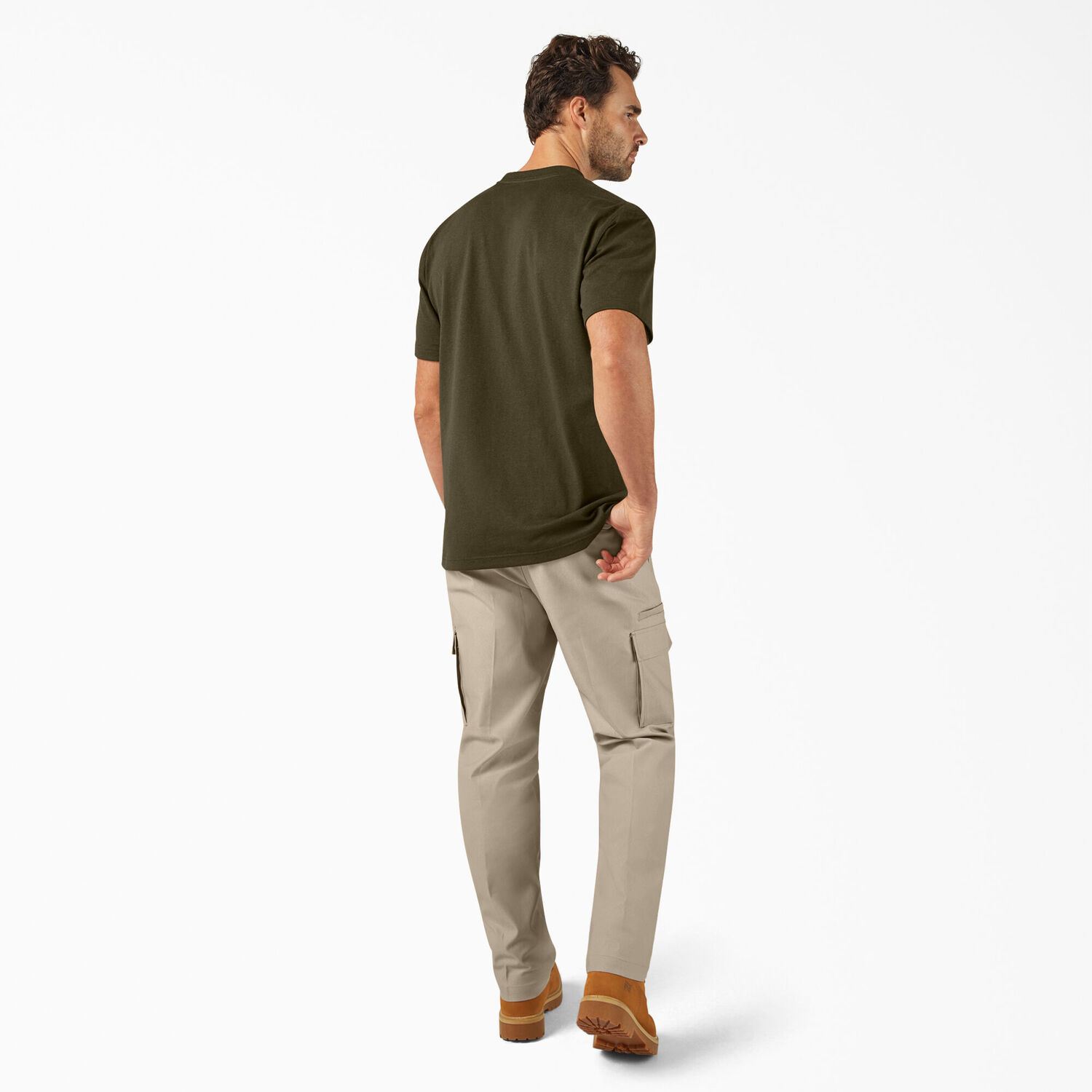 Dickie Men's Heavyweight Short Sleeve Pocket T-Shirt