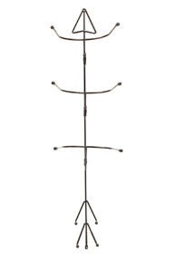 M & F Western 3-Tier Hat Rack