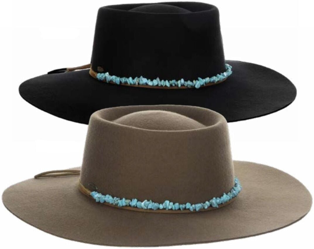Scala Women's Lanna Wool Felt Gaucho Hat