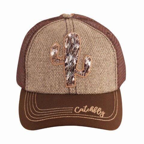 Catchfly Women's Fuzzy Saguaro Baseball Cap