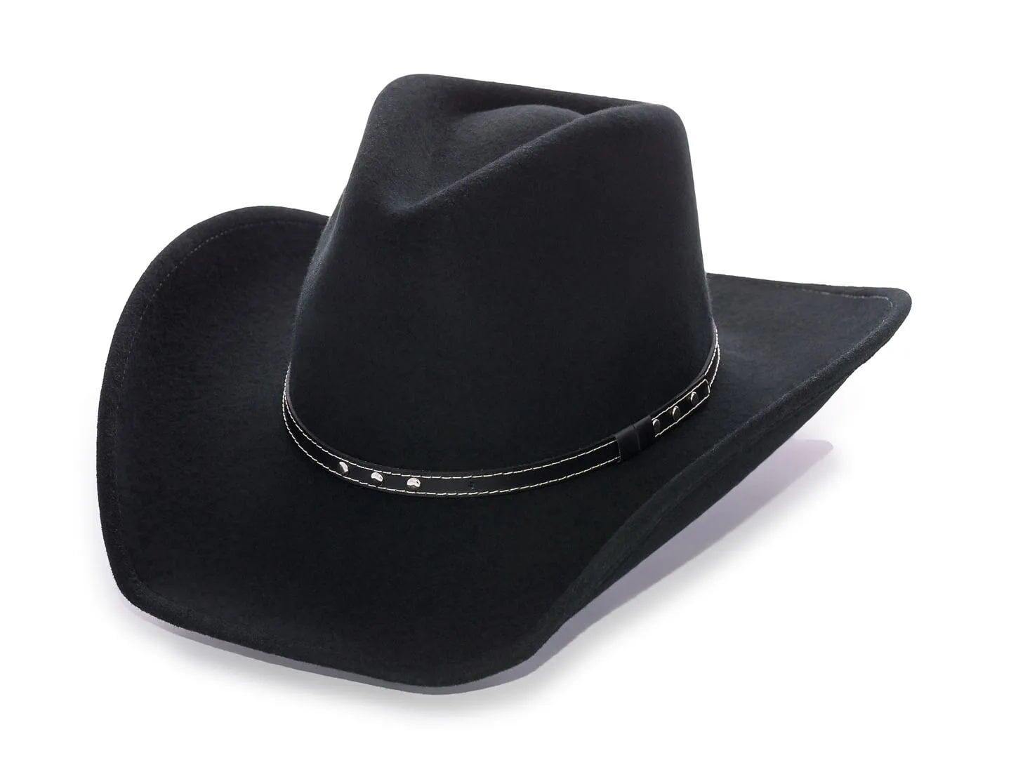 Master Hatters of Texas Men's Bandit Wool Hat in Black
