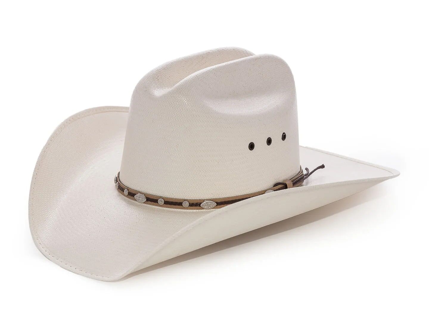 Master Hatters of Texas Men's Sudan Straw Hat in Ivory