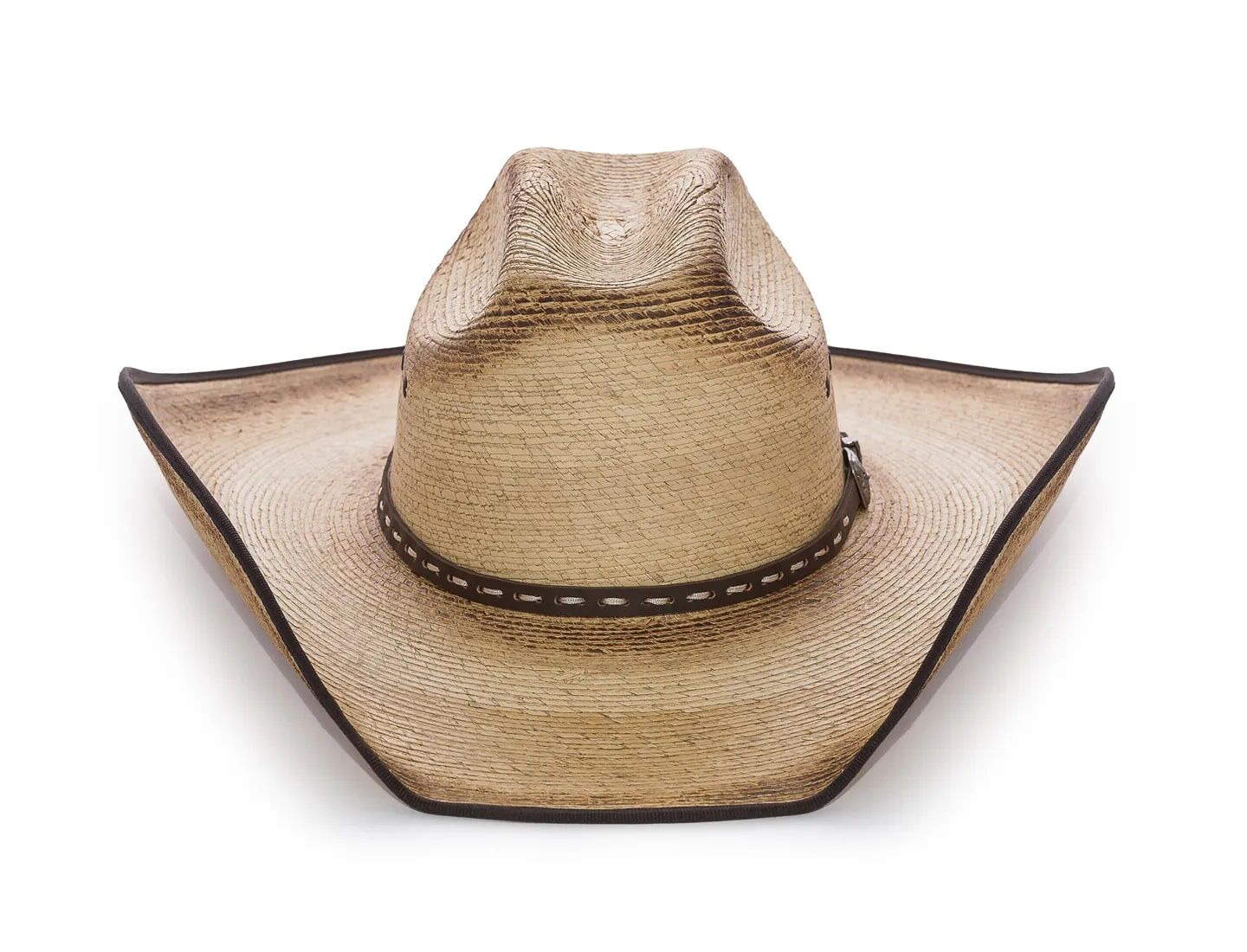 Master Hatters of Texas Men's Lamarie Straw Hat in Burnt Palm