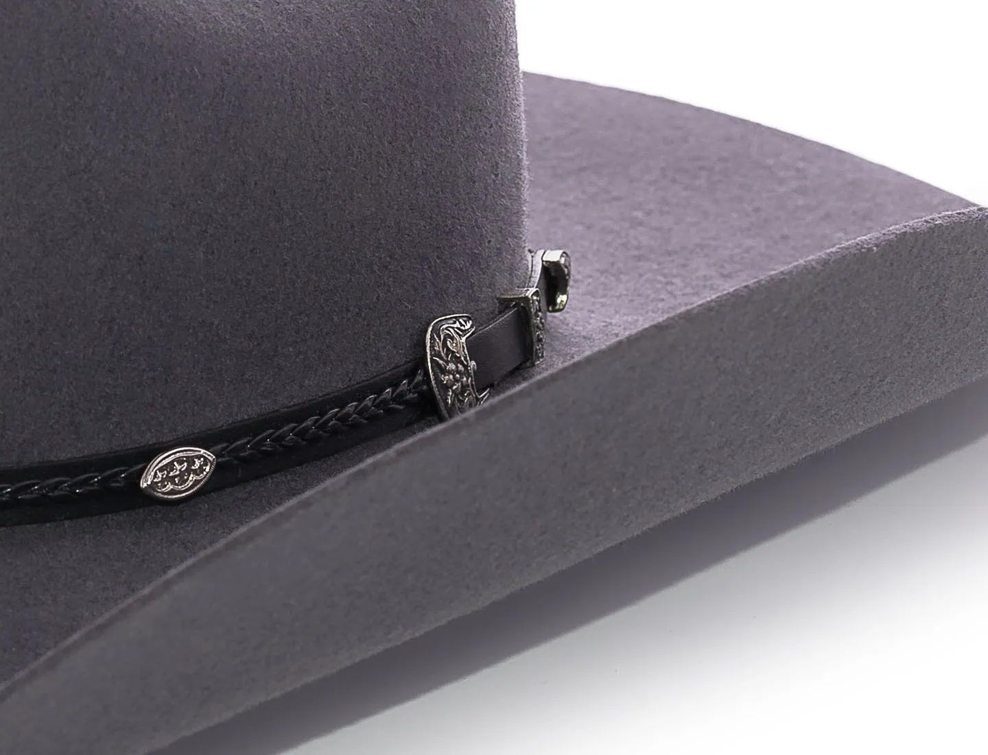 Master Hatters of Texas Men's Longview Wool Hat in Gun Metal