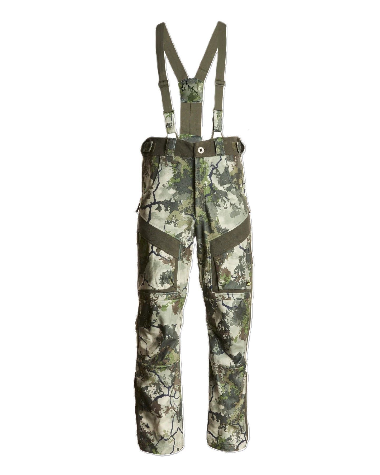 King's Camo Men's Hunter Wind-Defender Pro Fleece Bib