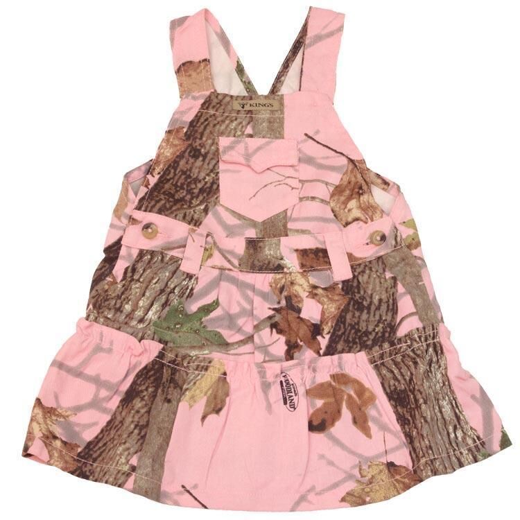 King's Camo Girl's Jumper in Woodland Pink