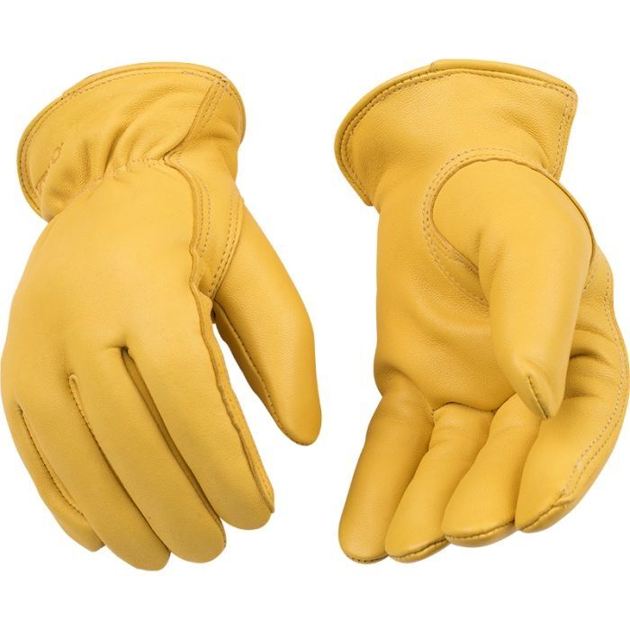 Kinco Men's Lined Premium Grain Deerskin Driver Gloves