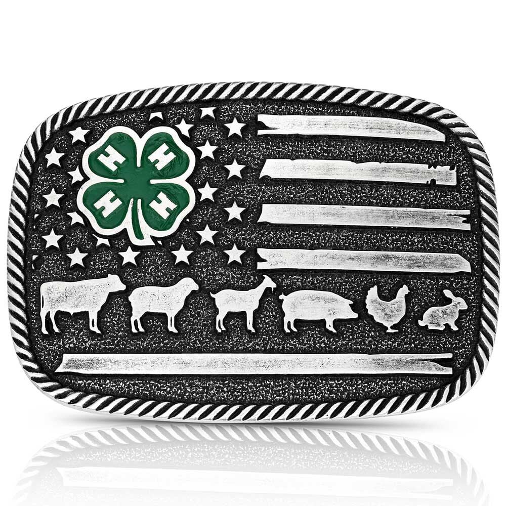 Montana Silversmiths Women's 4-H Livestock Buckle