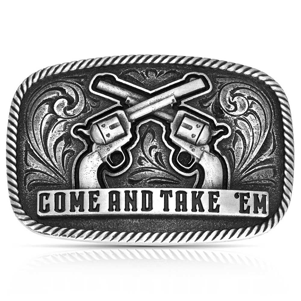 Montana Silversmiths Men's Frontier Spirit Buckle