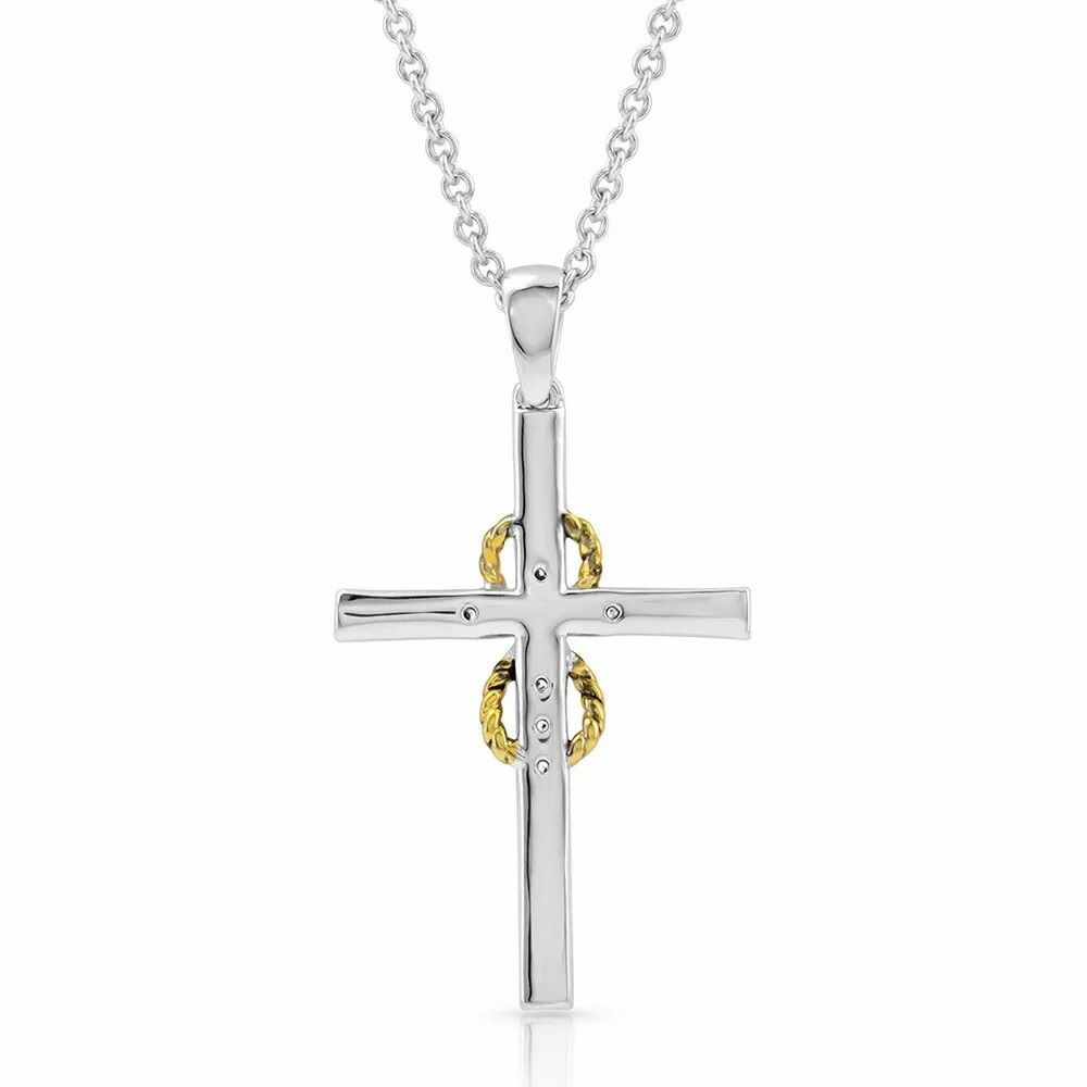 Montana Silversmiths Eternal Faith Cross Necklace
