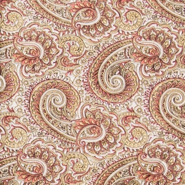 Wyoming Traders Paisley Jacquard Silk Scarf