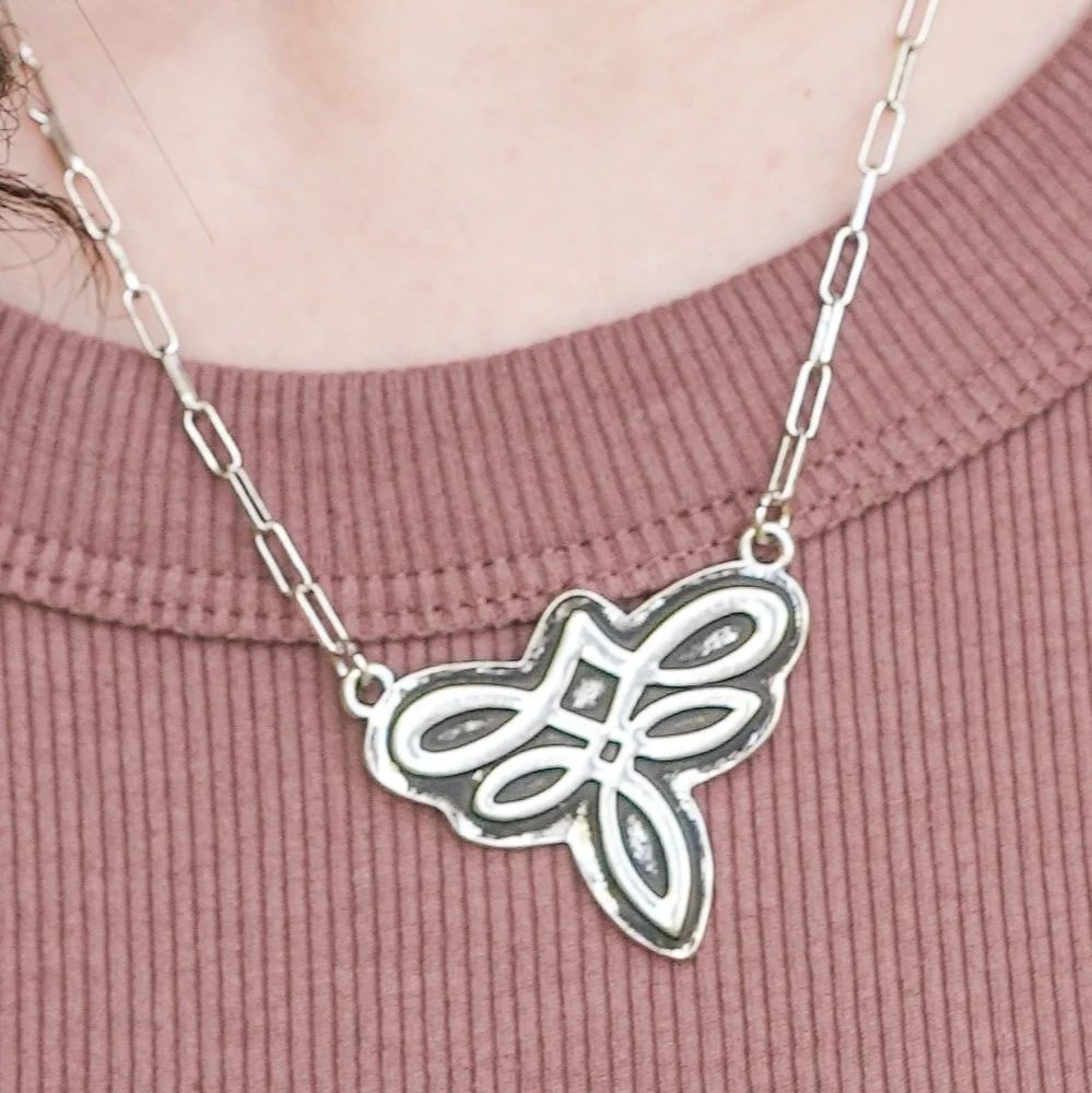 Wyo-Horse Women's Dyecut Bootstitch Necklace